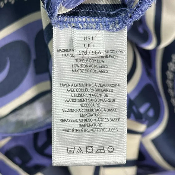 Urban Outfitters Peace Sign Bowling Button Down Large - Picture 4 of 5